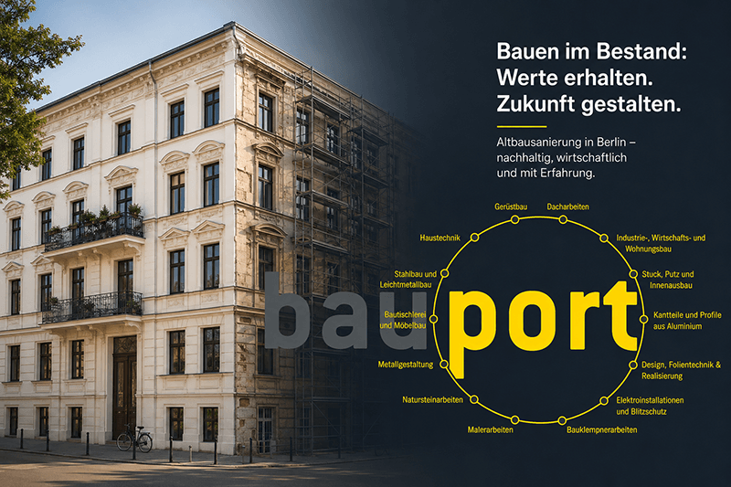 Bauen im Bestand: Warum die Sanierung Berliner Altbauten Spezialisten braucht